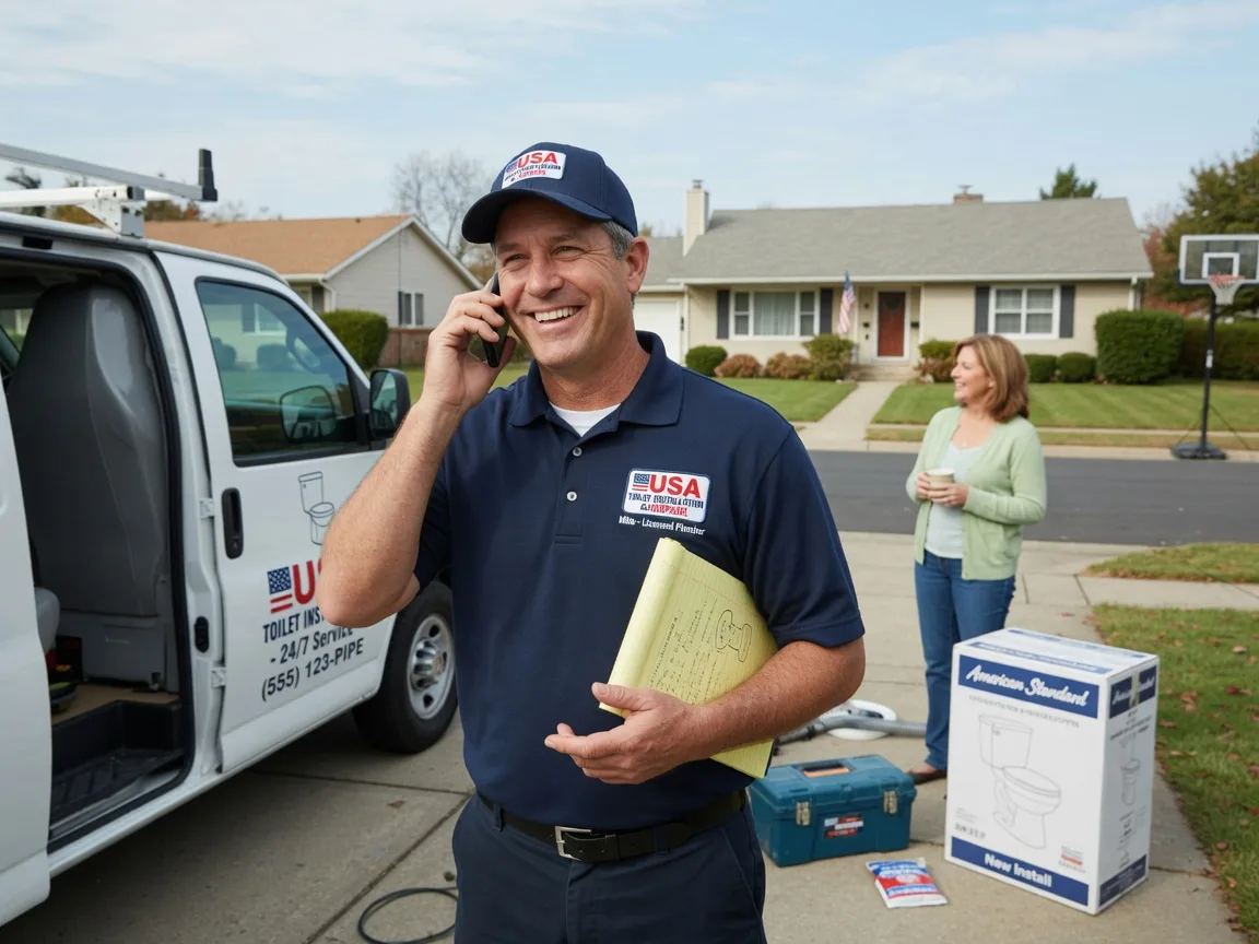 Toilet Installation Fairfield, IA FAQs